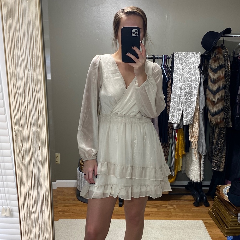 Beige color dress